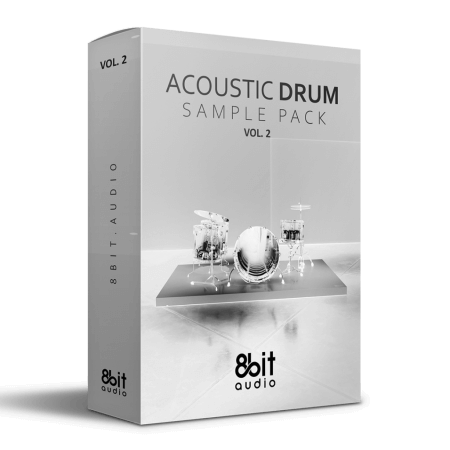 8bit Audio Acoustic Drum Sample Pack Vol.2