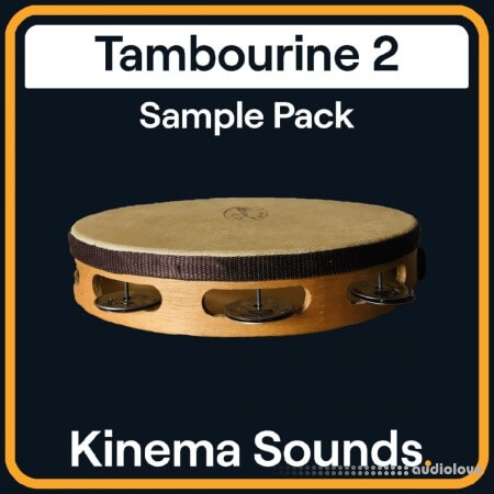 Kinema Sounds Tambourine 2 Retro Tambourine