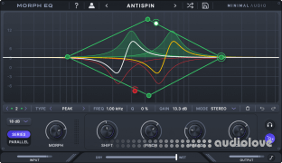 Minimal Audio Morph EQ