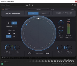 Sound Particles Energy Panner