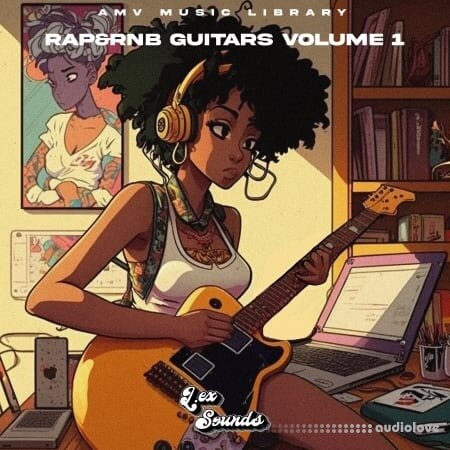 LEX Sounds Rap and RnB Guitars Vol. 1 by AMV Music Library
