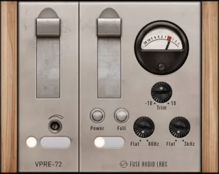 Fuse Audio Labs VPRE-72 Vintage Tube Preamp v1.0.0 WiN