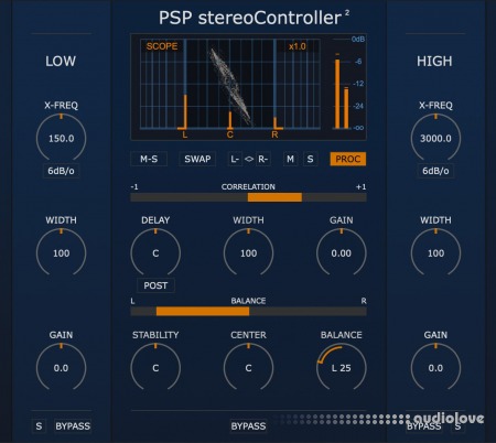 PSPaudioware PSP stereoController2 v2.0.1 WiN