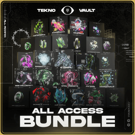 Teknovault All Access Bundle WAV MiDi Synth Presets