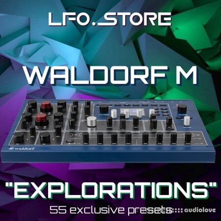 LFO Store (Otto K. Schwarz) Waldorf M Explorations Soundset (55 Presets) by pigeon3 Synth Presets