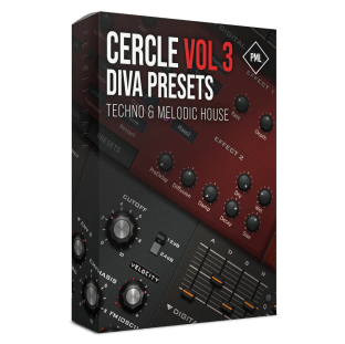 Production Music Live Cercle Sounds Vol.3 Diva Preset Pack for Techno and Melodic House