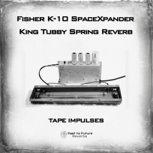 PastToFutureReverbs King Tubby Spring Reverb Fisher K-10 SpaceXpander!