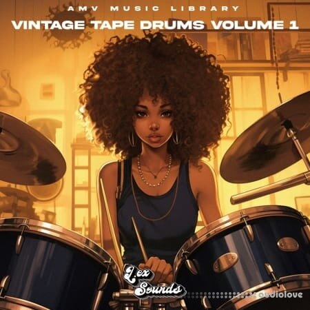 LEX Sounds Vintage Tape Drums Vol. 1 by AMV Music Library WAV