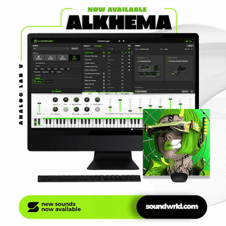 Soundwrld Alkhema (Analog Lab V Bank) Synth Presets