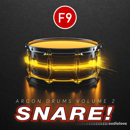 F9 Audio Snare! Argon Drums Vol.2