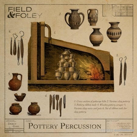 Field and Foley Pottery Percussion WAV