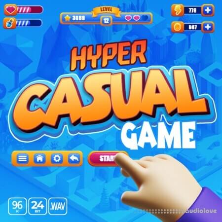 Epic Stock Media Hyper Casual Game UI
