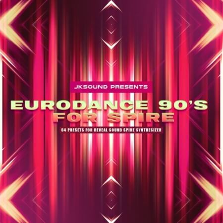 JKSOUND Eurodance 90S For Spire Synth Presets