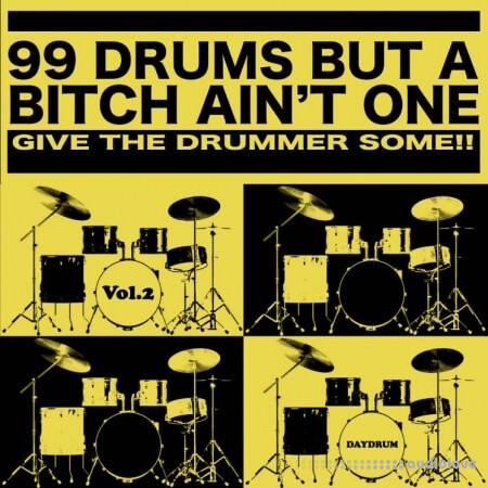 Daydrum 99 Drums But A Bitch Ain't One Vol.2 WAV