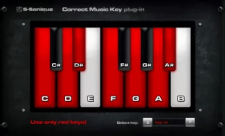G-Sonique Correct Music Key v1.0.0 WiN