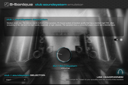 G-Sonique PAClub Soundsystem Emulator