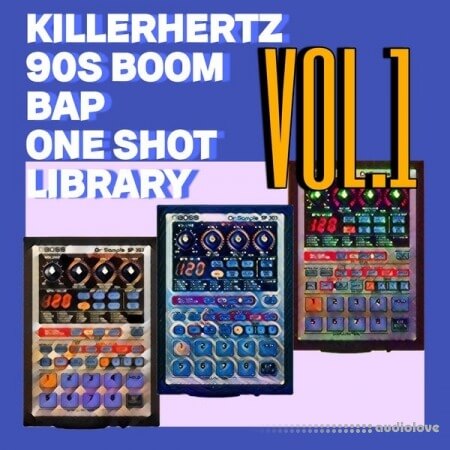 MARLOW DIGZ KillerHertz 90s Boombap One Shot Sample Pack WAV