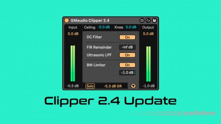 Robert K Groov Mekanik GMaudio Clipper v2.4 Max for Live