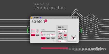 più maxforlive Devices Stretch Live Strecher and Freezer Max for Live