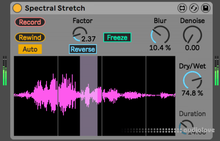 New Flore Music Max for Live: Spectral Stretch