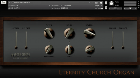 Marcos Ciscar Eternity Church Organ