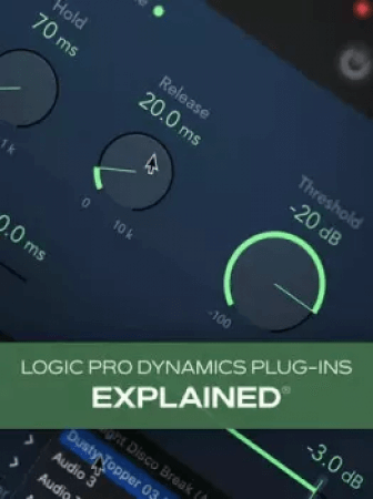 Groove3 Logic Pro Dynamics Plug-Ins Explained TUTORiAL