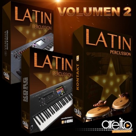 Areito Producciones Latin Percussion Vol.2 MULTiFORMAT