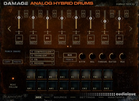 Heavyocity Analog Hybrid Drums KONTAKT