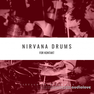 Vintage Drum Samples Nirvana Drums