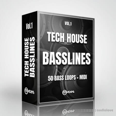 RM Vibes Tech House Basslines WAV MiDi DAW Templates