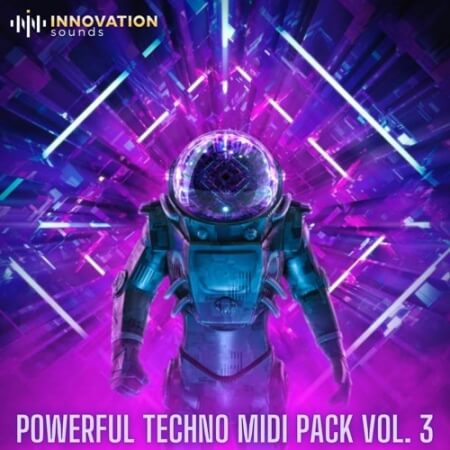 Innovation Sounds Powerful Techno Midi Pack Vol.3 WAV MiDi