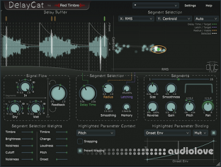 Red Timbre Audio Delay Cat