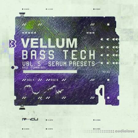 Renraku Vellum - Bass Tech 5 WAV Synth Presets
