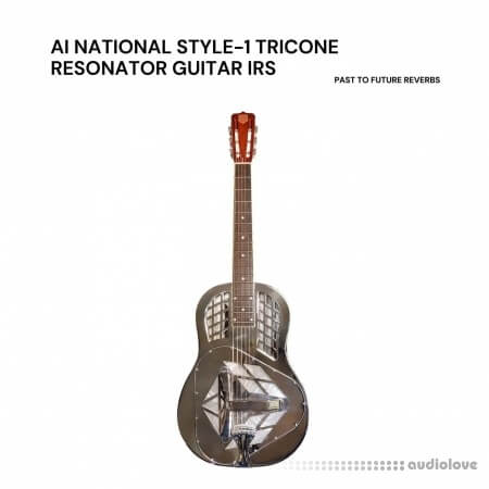 PastToFutureReverbs AI National Style-1 Tricone Resonator Guitar IRS