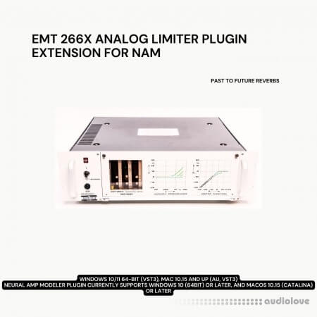 PastToFutureReverbs EMT 266X Analog Limiter Plugin Extension