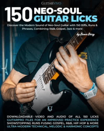 GuitarVivo 150 Neo-Soul Guitar Licks by Bence Becsy TUTORiAL