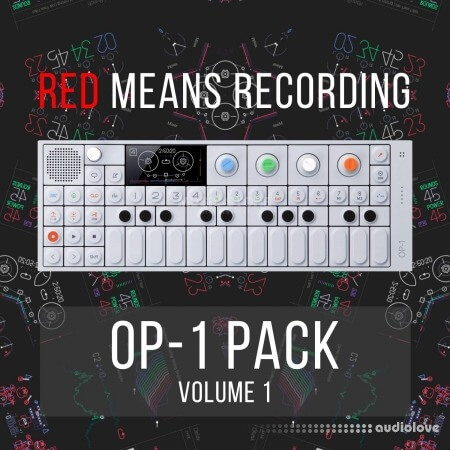 Red Means Recording RMR OP-1 Pack: Volume 1 Synth Presets