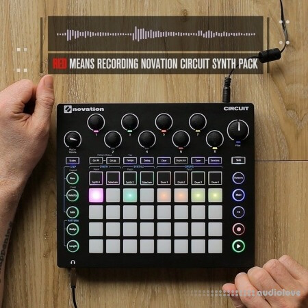 Red Means Recording RMR Novation Circuit Pack: Volume 1 (Circuit Tracks Compatible) Synth Presets