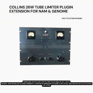 PastToFutureReverbs Collins 26w Tube Limiter Plugin Extension For Nam Genome!