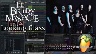 RE Music The Birthday Massacre Looking Glass FLP / MIDI Files + HQ WAV