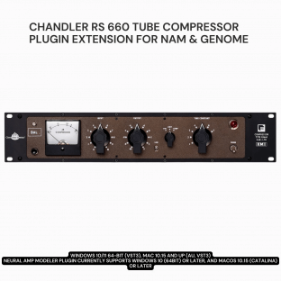 PastToFutureReverbs Chandler RS 660 Fairchild Tube Compressor Plugin Extension For NAM and GENOME