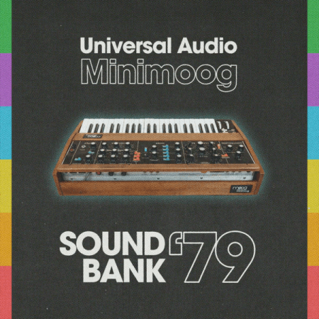 Polydata Universal Audio Minimoog Sound Bank '79 UA Minimoog Patches Synth Presets