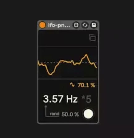 Kentaro lfo-pnoise v3.0 Max for Live
