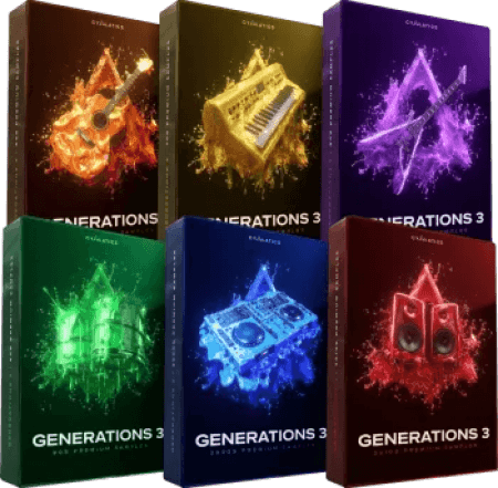 Cymatics GENERATIONS 3 WAV MiDi