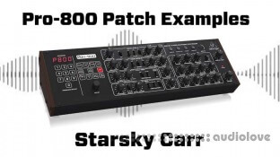 Starsky Carr 100 Original Patches for Behringer Pro-800