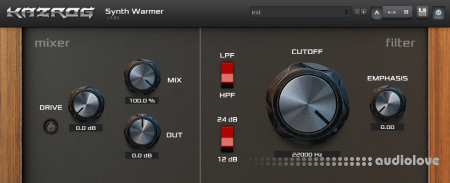 Kazrog Synth Warmer v1.2.2 MacOSX