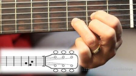 Udemy TOP 10 essential guitar chords + 85-pg eBook