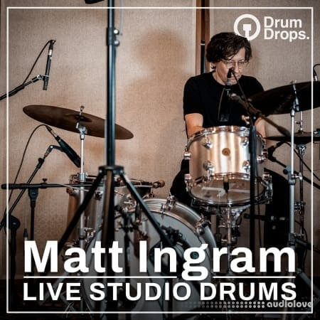 Drumdrops Matt Ingram - Live Studio Drums WAV