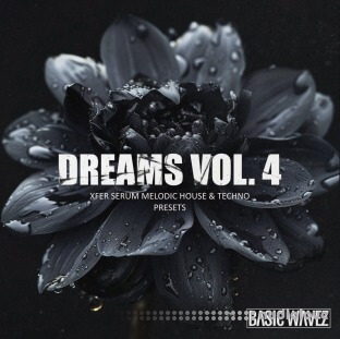 Basic Wavez Dreams Vol.4 Melodic House and Techno Presets for Serum (Platinum)