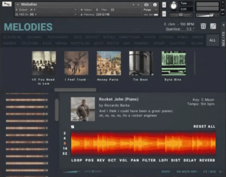 Fluffy Audio Melodies KONTAKT